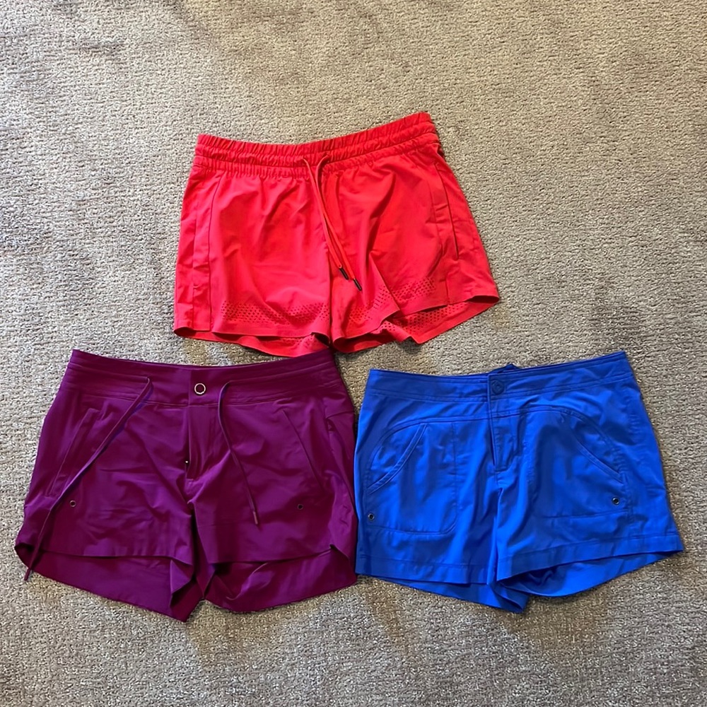 3 Pair Size 4 Athleta Shorts/Women